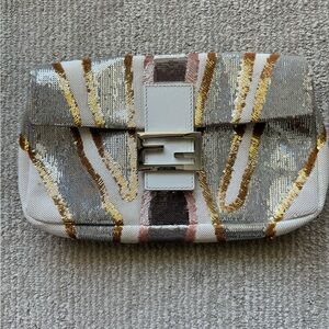 Fendi sequin baguette bag!
